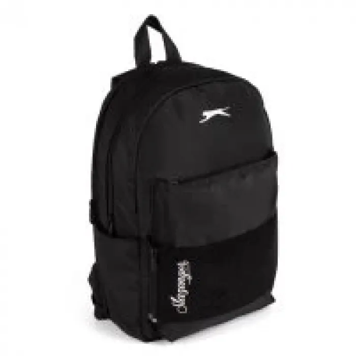 Slazenger Sırt Çantası Siyah Önü Bant Detaylı Paraşüt 23144