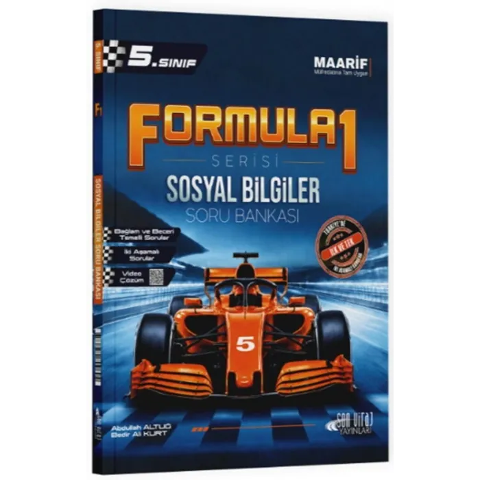 Son Viraj Yayınları 5. Sınıf Sosyal Bilgiler Formula 1 Soru Bankası