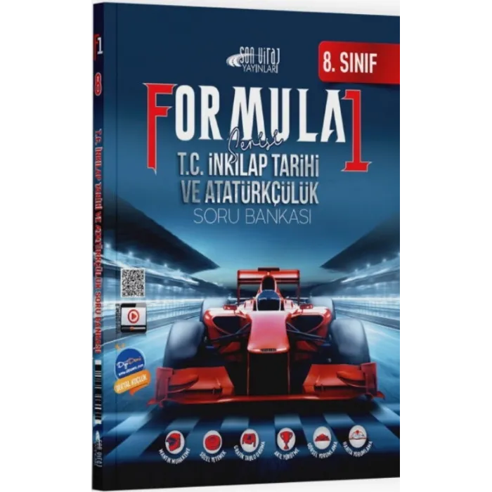 Son Viraj Yayınları 8. Sınıf T. C. İnkılap Tarihi ve Atatürkçülük Formula 1 Soru Bankası