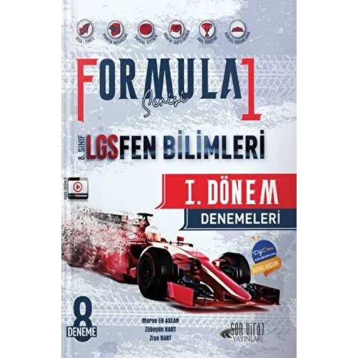 Son Viraj Yayınları 8. Sınıf LGS Fen Bilimleri Formula Serisi 1. Dönem Denemeleri