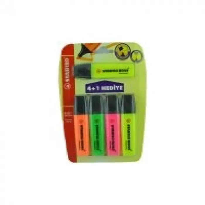 Stabilo Boss 70/4+1 Fosforlu Kalem 4+1 - 40001534