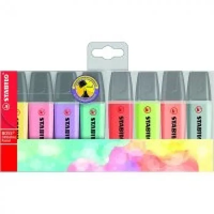 Stabilo Boss Fosforlu Kalem Orıgınal Pastel 8li Paket 70/8 30004596