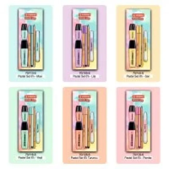 Stabilo Tek Renk Pastel Set 6lı Mavi 70/113-6 30022829