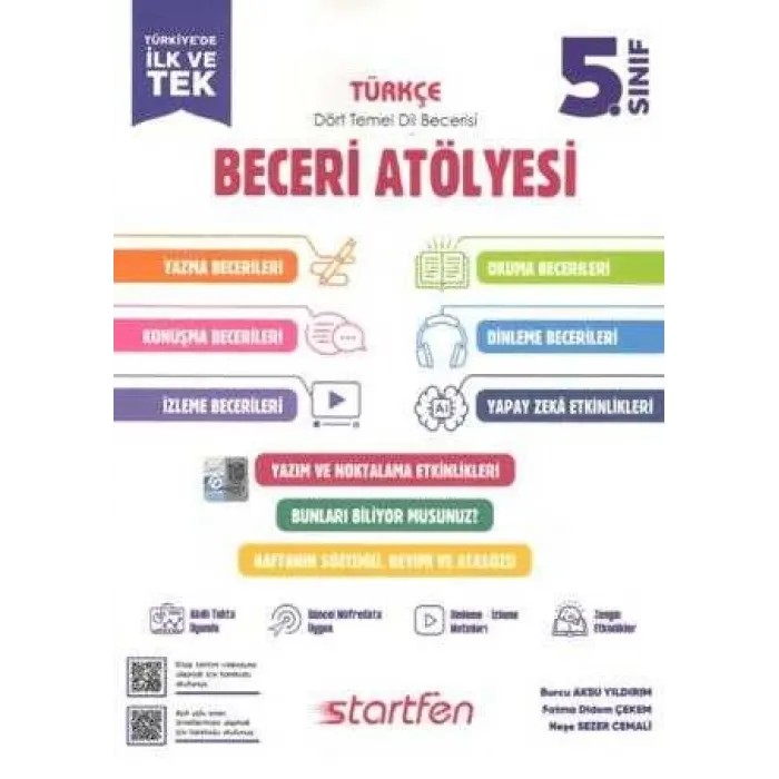 Startfen Yayınları 5. Sınıf Beceri Atölyesi