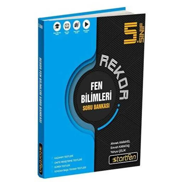 Startfen Yayınları 5. Sınıf Fen Bilimleri Rekor Soru Bankası