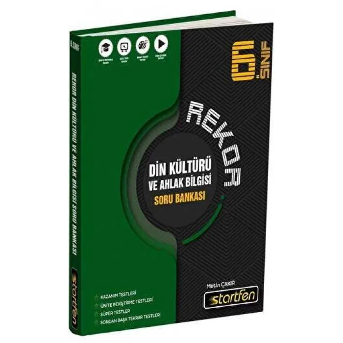 Startfen Yayınları 6. Sınıf Din Kültürü ve Ahlak Bilgisi Rekor Soru Bankası