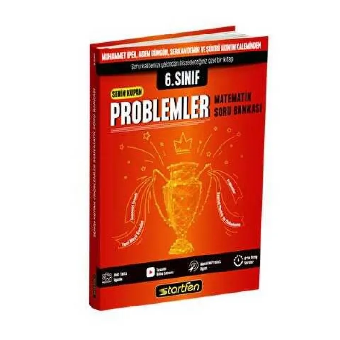 Startfen Yayınları 6. Sınıf Senin Kupan Problemler ve Matematik Soru Bankası
