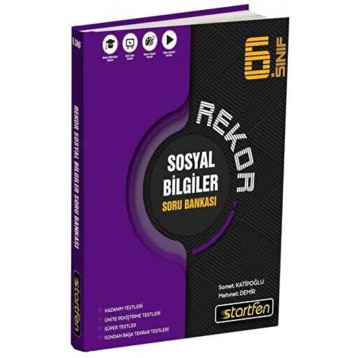 Startfen Yayınları 6. Sınıf Sosyal Bilgiler Rekor Soru Bankası