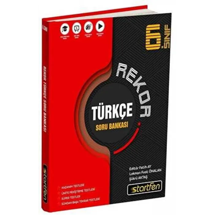 Startfen Yayınları 6. Sınıf Türkçe Rekor Soru Bankası