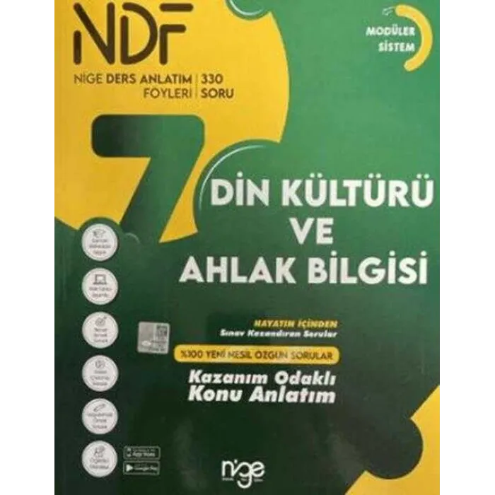 Startfen Yayınları 7. Sınıf Din Kültürü ve Ahlak Bilgisi Konu Anlatımlı