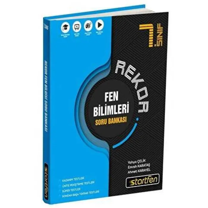Startfen Yayınları 7. Sınıf Fen Bilimleri Rekor Soru Bankası