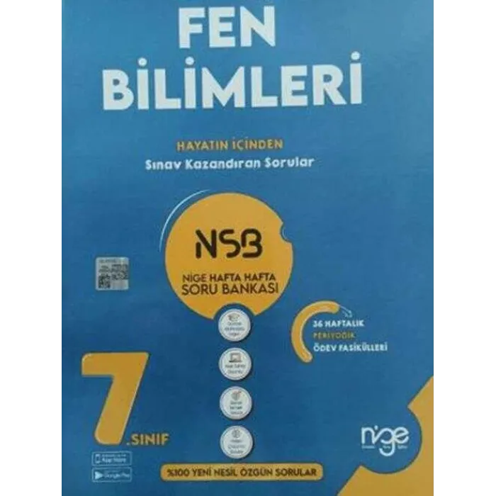 Startfen Yayınları 7. Sınıf NSB Fen Bilimleri