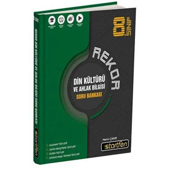 Startfen Yayınları 8. Sınıf Din Kültürü ve Ahlak Bilgisi Rekor Soru Bankası