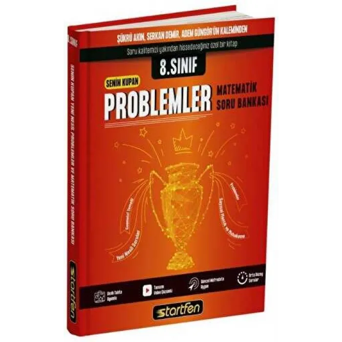 Startfen Yayınları 8. Sınıf Senin Kupan Problemler Matematik Soru Bankası