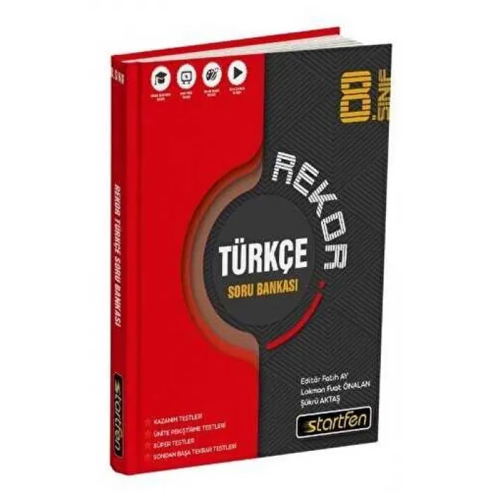 Startfen Yayınları 8. Sınıf Türkçe Rekor Soru Bankası