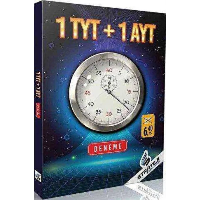 Strateji Yayınları 2024 Bir TYT Bir AYT Denemesi Video Çözümlü