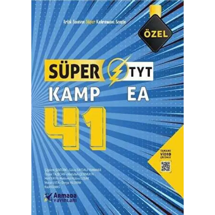Süper TYT Kamp 41 Eşit Ağırlık Soru Kitabı