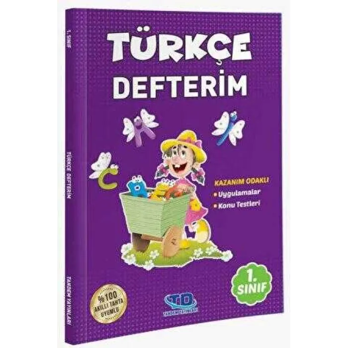 Tandem Yayınları 1. Sınıf Farklı Türkçe Defterim