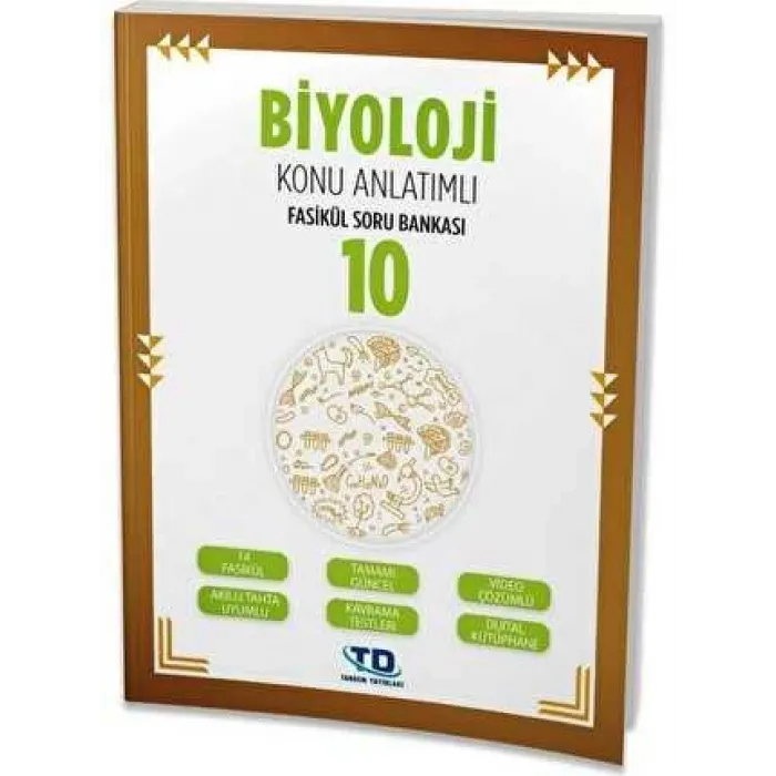 Tandem Yayınları 10. Sınıf Biyoloji Konu Anlatımlı Fasikül Soru Bankası
