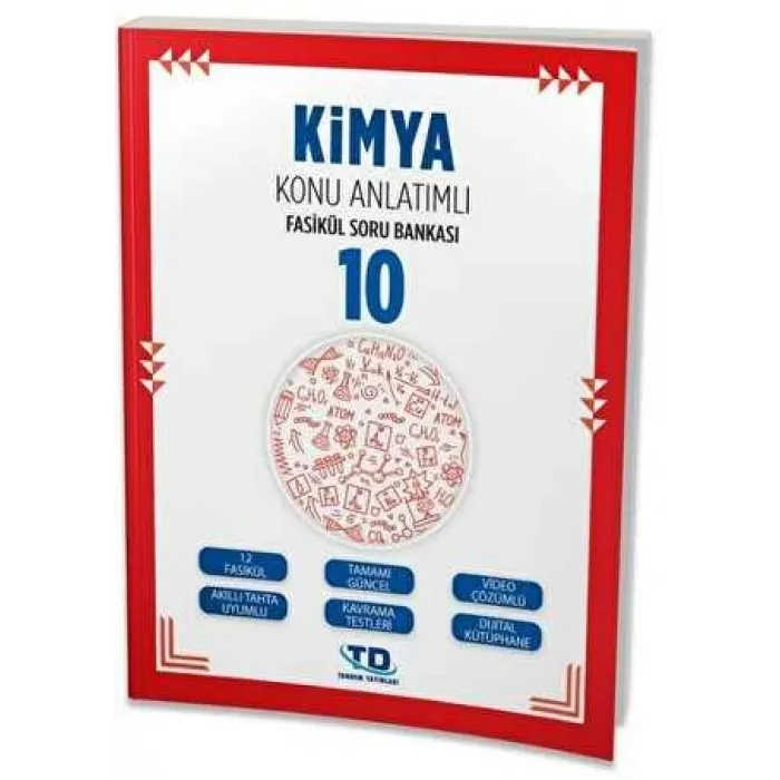 Tandem Yayınları 10. Sınıf Kimya Konu Anlatımlı Fasikül Soru Bankası