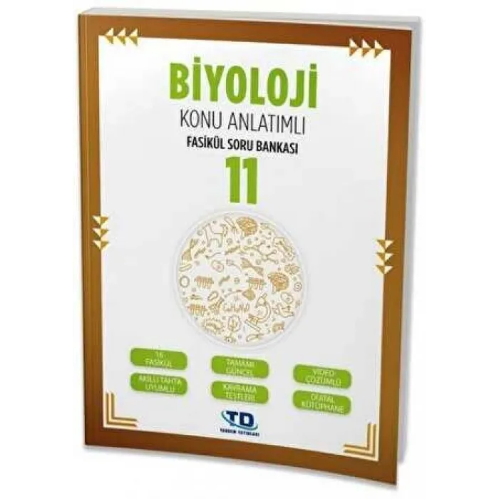 Tandem Yayınları 11. Sınıf Biyoloji Konu Anlatımlı Fasikül Soru Bankası