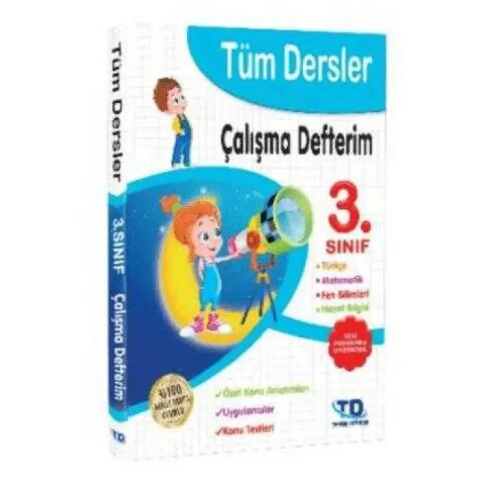 Tandem Yayınları 3. Sınıf Tüm Dersler Çalışma Defterim
