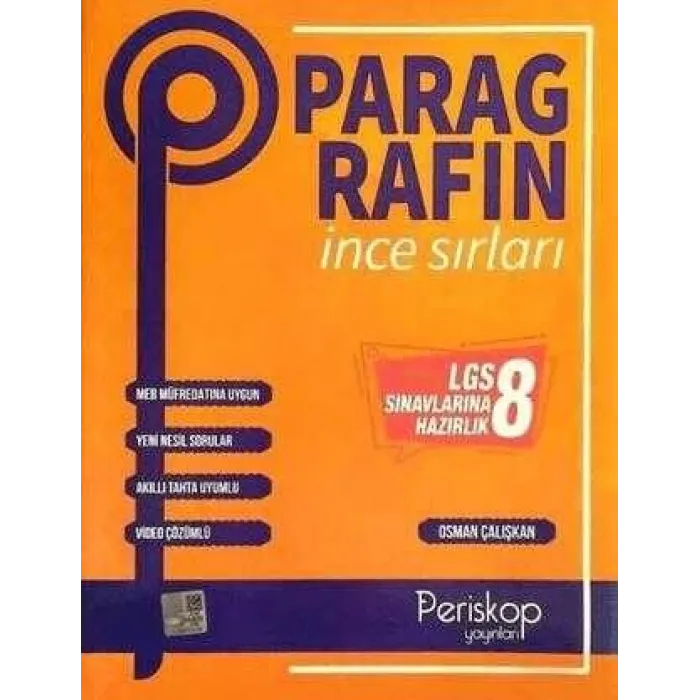 Tandem Yayınları 8. Sınıf LGS Paragrafın İnce Sırları Soru Bankası