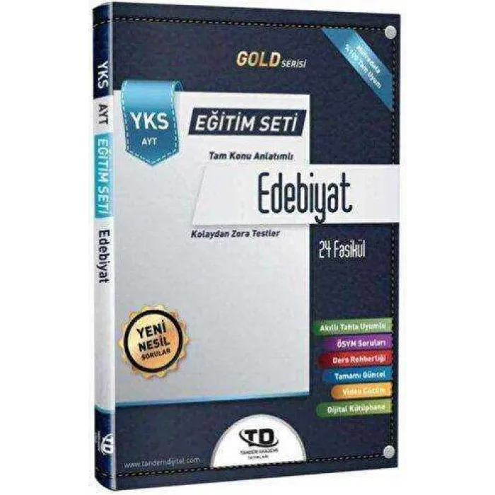Tandem Yayınları AYT Edebiyat Konu Anlatımlı Gold Serisi Fasikül Seti
