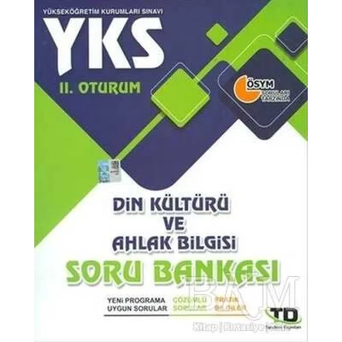 Tandem Yayınları YKS 2.Oturum Din Kültürü ve Ahlak Bilgisi Soru Bankası