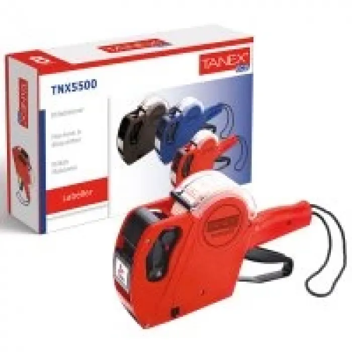 Tanex Fiyat Etiket Makinesi 5500 Eco Kırmızı Tnx5500eco33