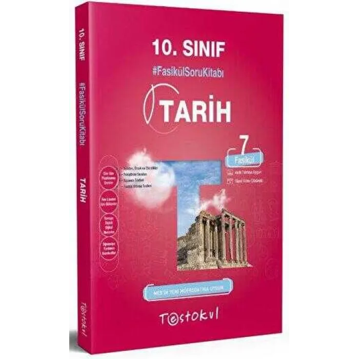 Test Okul Yayınları 10. Sınıf Fasikül Soru Kitabı 7 Fasikül Tarih