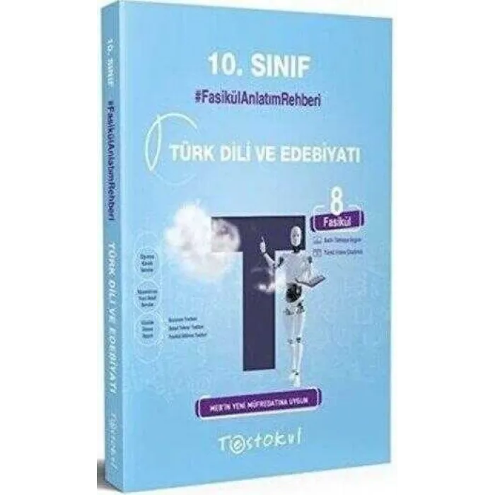 Test Okul Yayınları 10. Sınıf Türk Dili ve Edebiyatı 8 Fasikül Konu Anlatımı