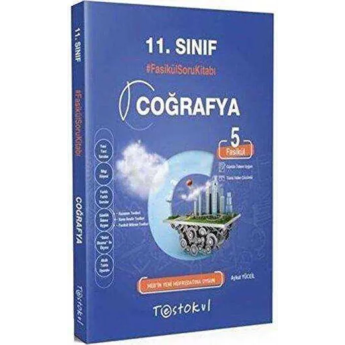 Test Okul Yayınları 11. Sınıf Coğrafya 5 Fasikül Soru Bankası