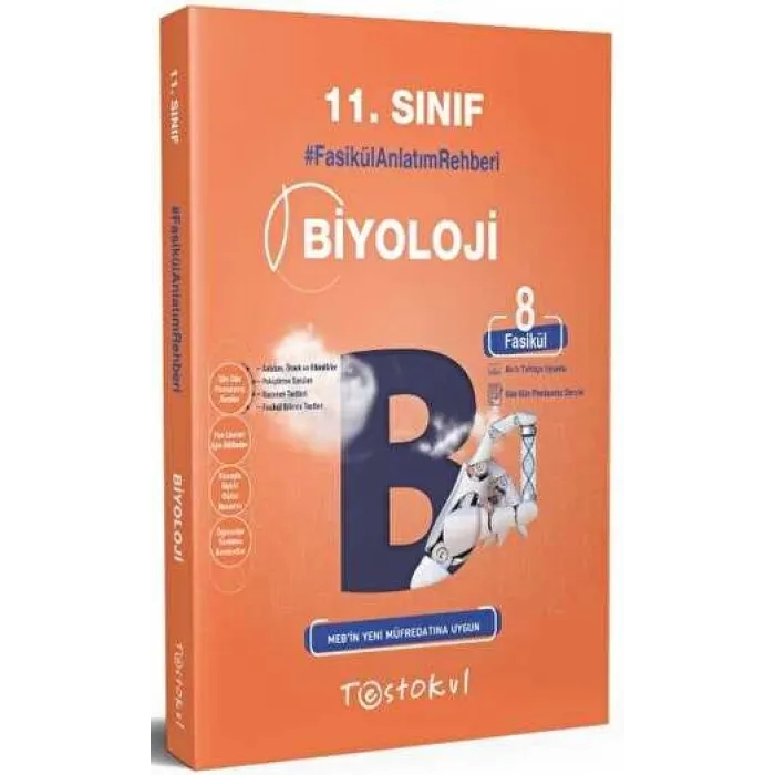 Test Okul Yayınları 11. Sınıf Fasikül Anlatım Rehberi 8 Fasikül Biyoloji