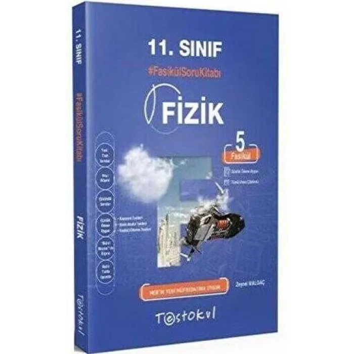 Test Okul Yayınları 11. Sınıf Fizik 5 Fasikül Soru Bankası
