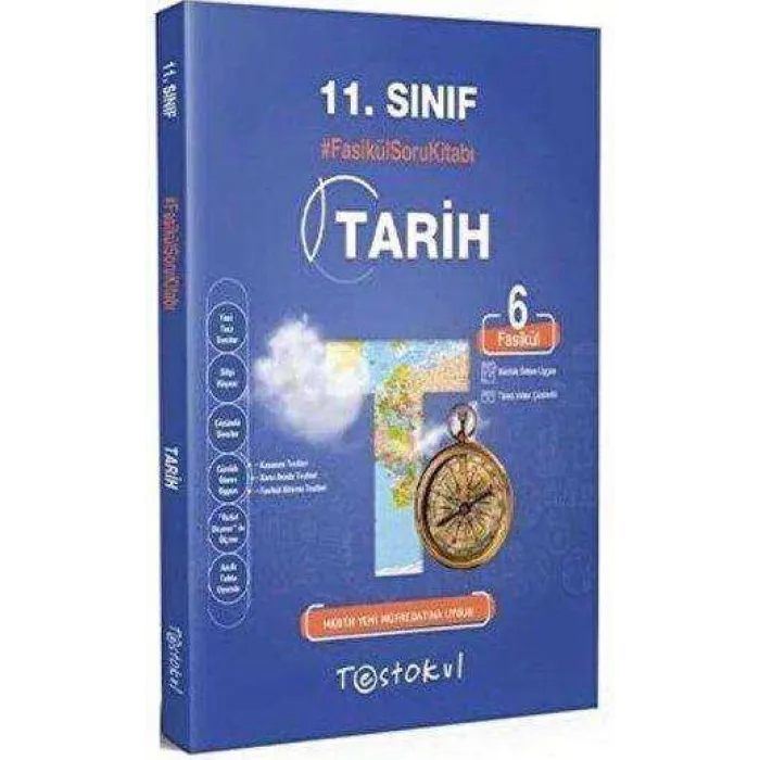 Test Okul Yayınları 11. Sınıf Tarih 6 Fasikül Soru Bankası