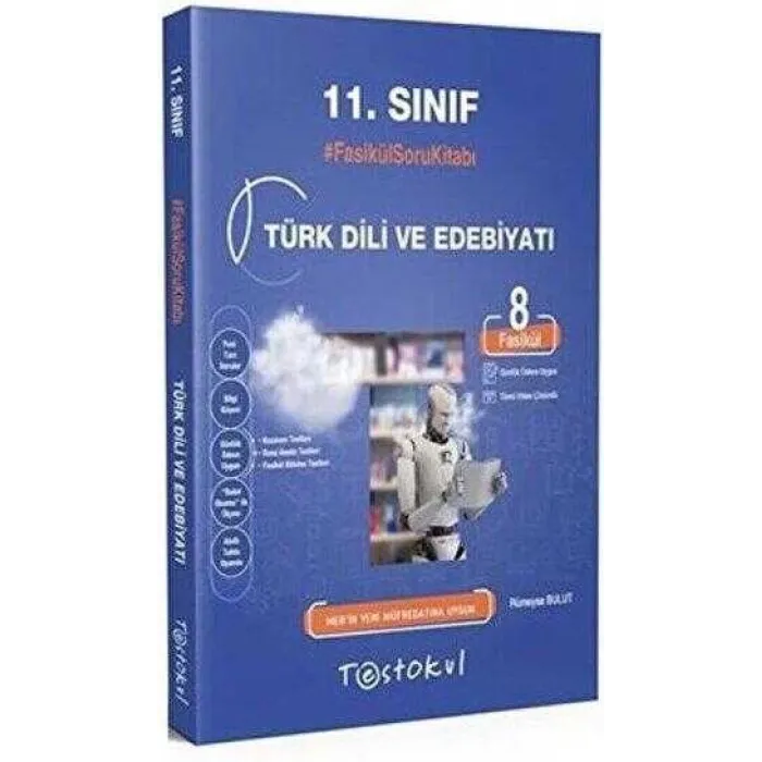 Test Okul Yayınları 11. Sınıf Türk Dili ve Edebiyatı 8 Fasikül Soru Bankası
