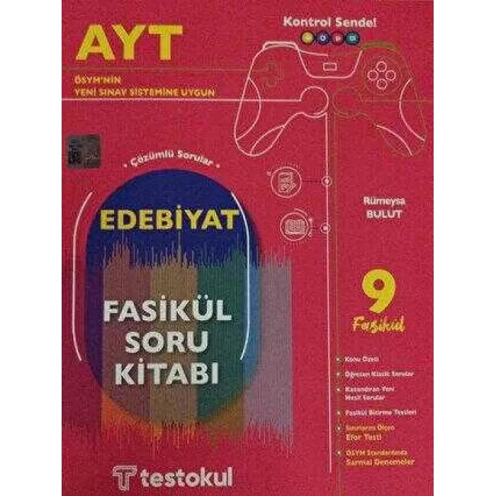 Test Okul Yayınları AYT Edebiyat Fasikül Soru Kitabı