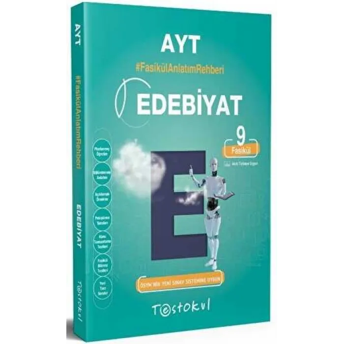Test Okul Yayınları AYT Fasikül Anlatım Rehberi 9 Fasikül Edebiyat