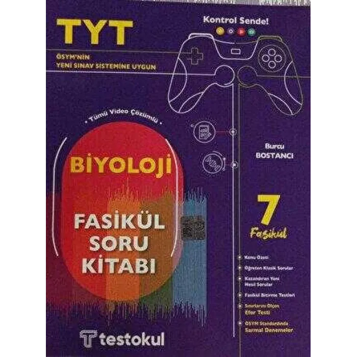 Test Okul Yayınları TYT Biyoloji Fasikül Soru Bankası