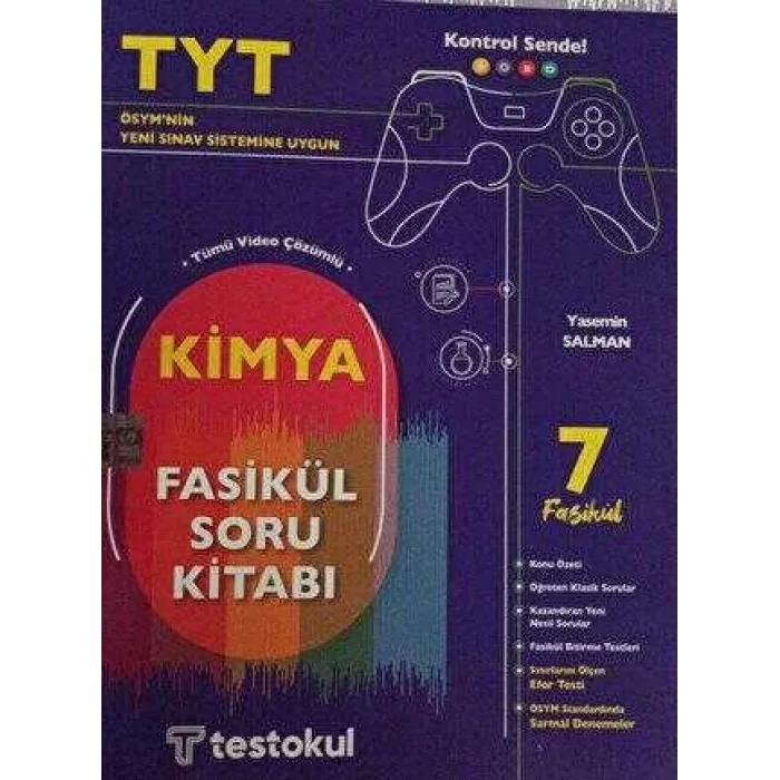 Test Okul Yayınları TYT Kimya Fasikül Soru Kitabı