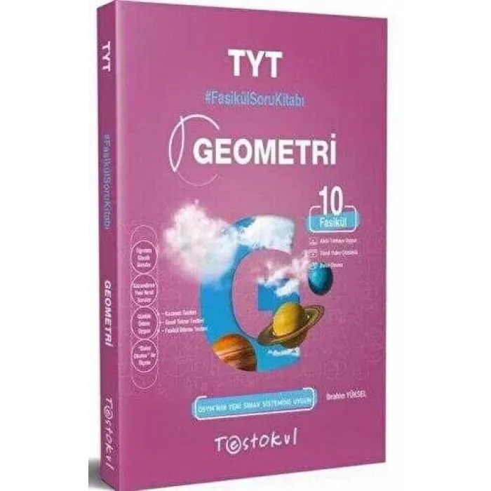 Test Okul Yayınları YKS TYT Geometri 10 Fasikül Soru Bankası