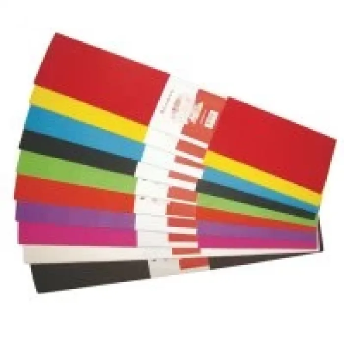 Ticon Krapon Kağıdı 10lu Paket Karışık Renk 69108