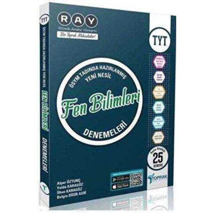 Toprak Yayıncılık TYT Fen Bilimleri 25 Deneme