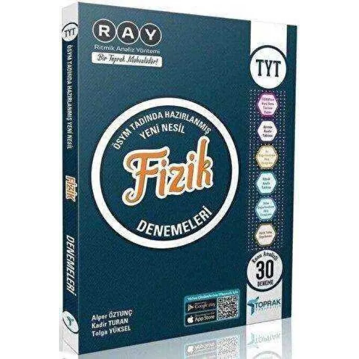 Toprak Yayıncılık TYT Fizik Konu Analizli 30 Deneme