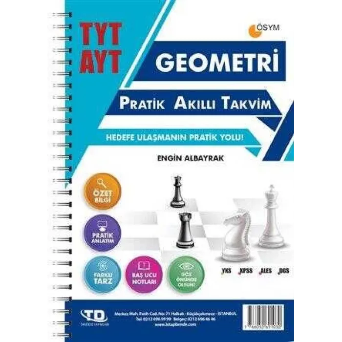 TYT - AYT Geometri Pratik Akıllı Takvim
