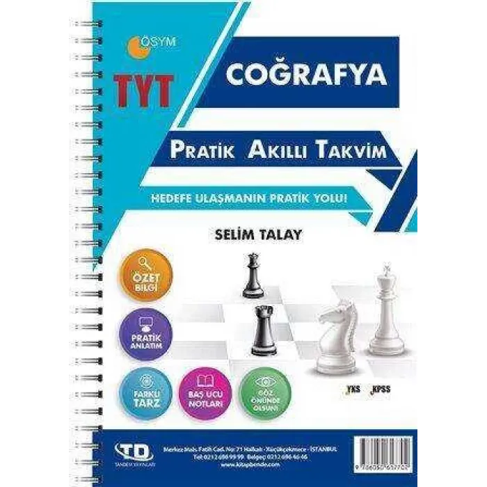 TYT Coğrafya Pratik Akıllı Takvim