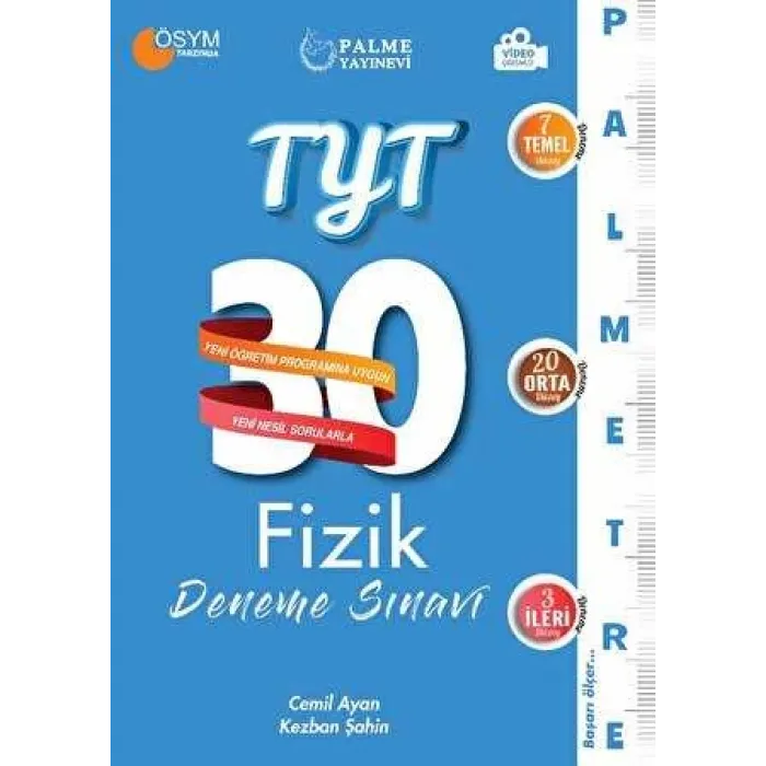 TYT Fizik 30 Deneme Sınavı