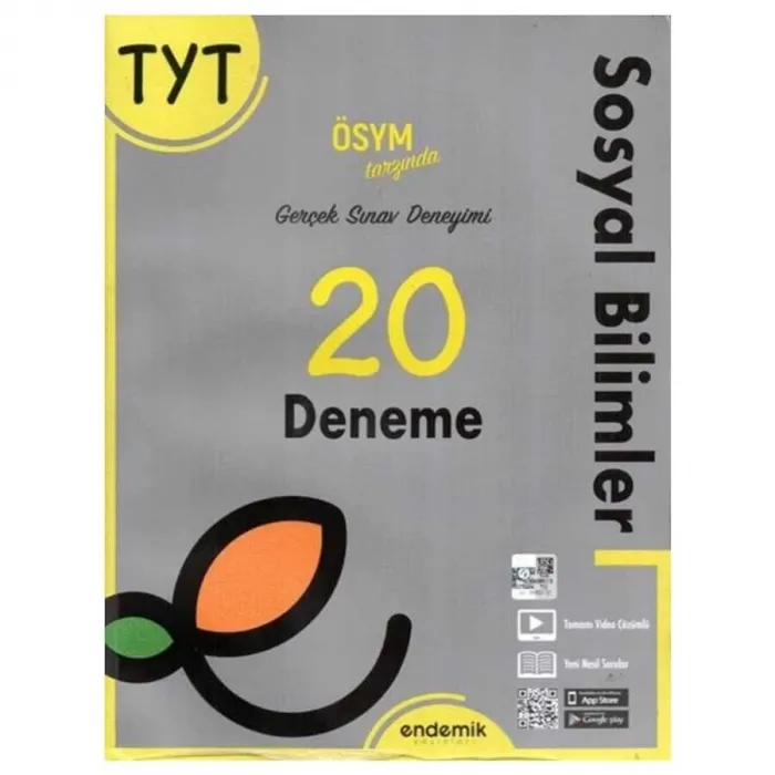 TYT Sosyal Bilimleri 20`Li Deneme Sınavı
