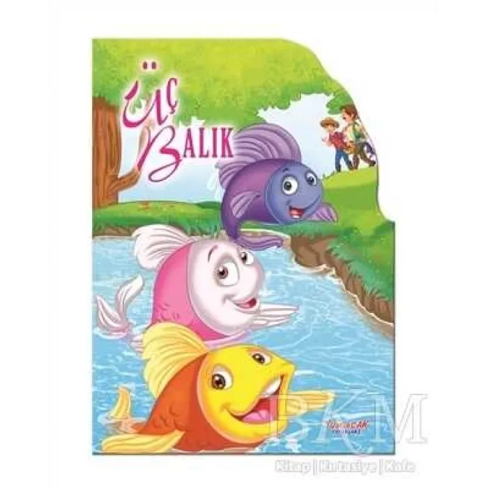 Üç Balık - Şekilli Kitaplar